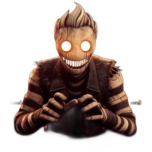 mask, creature, face, jacket transparent PNG cut-out