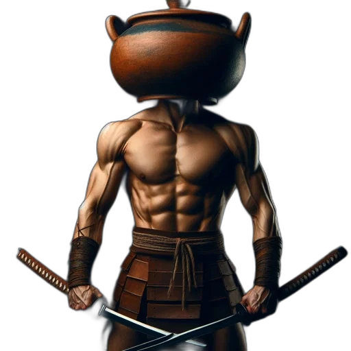 sword, mask, robot, staff transparent PNG cut-out