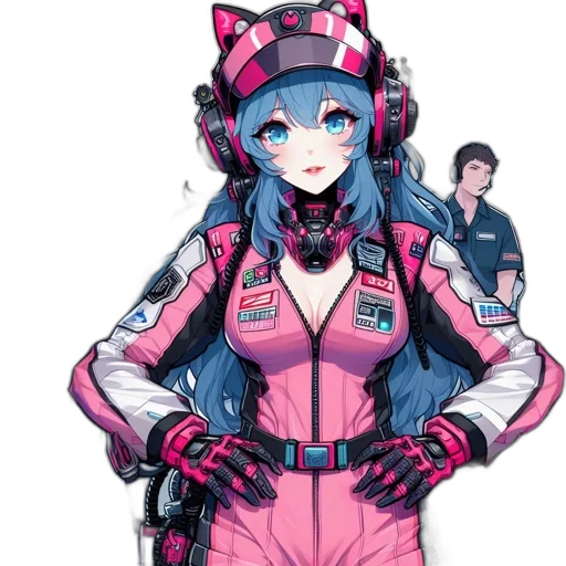 robot, staff, jacket, weapon transparent PNG cut-out