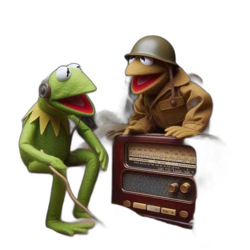 hat, concept art, kermit, frog transparent PNG cut-out