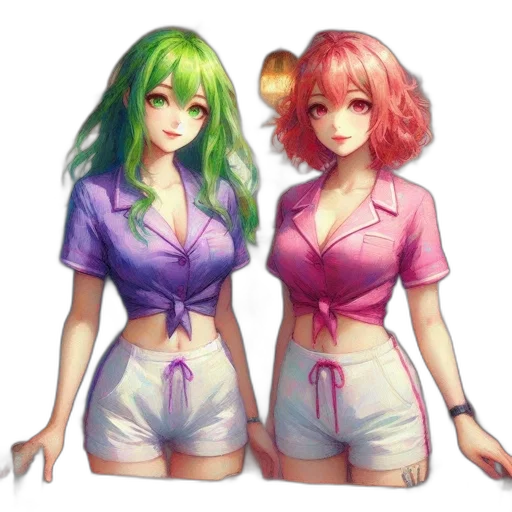 dress, concept art, pixel art, anime transparent PNG cut-out