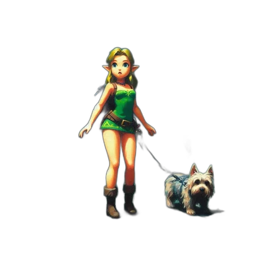 staff, animal, dress, weapon transparent PNG cut-out