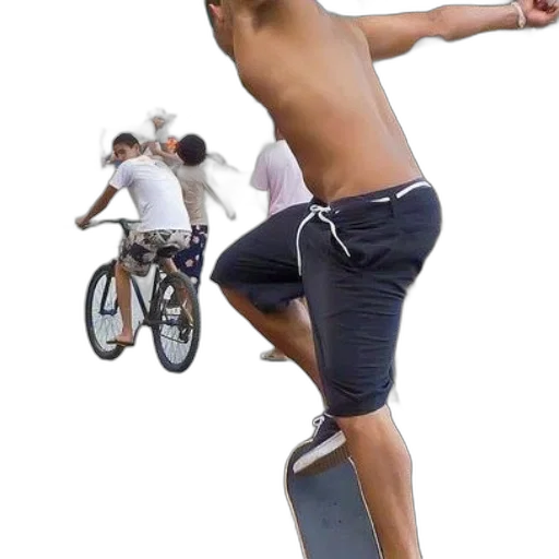 concept art, photorealistic, 3d render, shirtless transparent PNG cut-out