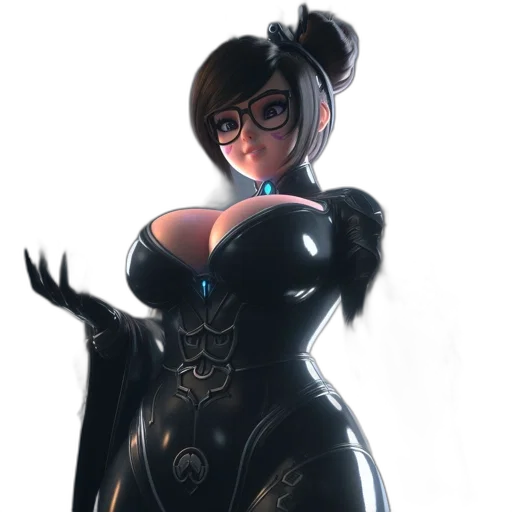 dress, staff, crown, robot transparent PNG cut-out