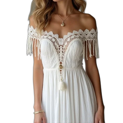 dress, jewelry, women, off transparent PNG cut-out