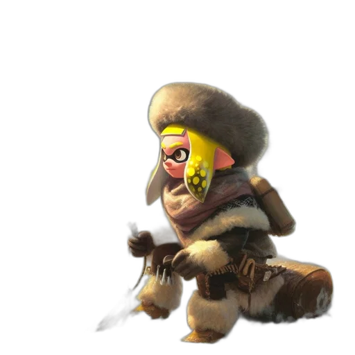 mask, staff, weapon, hat transparent PNG cut-out