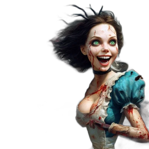 concept art, comic book art, fantasy art, photorealistic transparent PNG cut-out