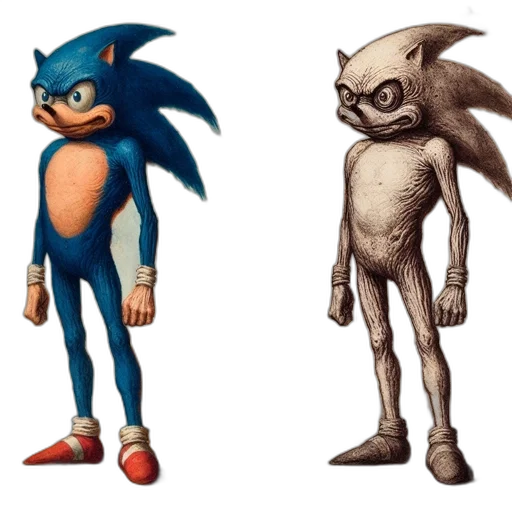 creature, concept art, 3d render, comic book art transparent PNG cut-out
