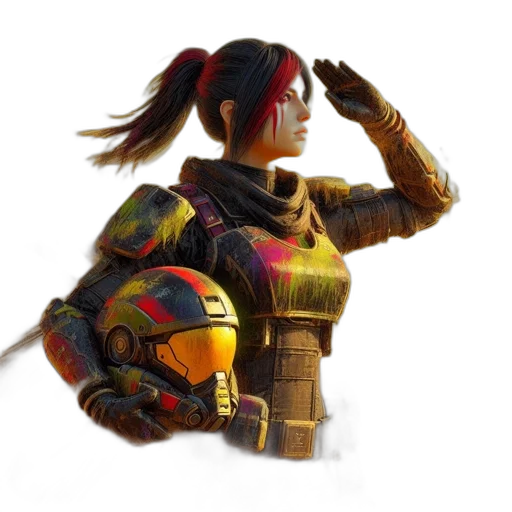robot, weapon, mask, face transparent PNG cut-out