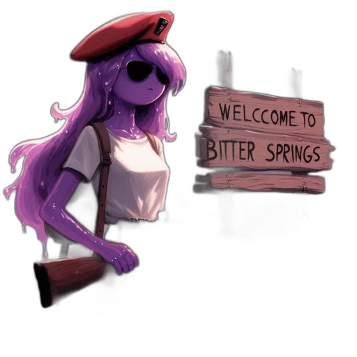 staff, creature, robot, dress transparent PNG cut-out