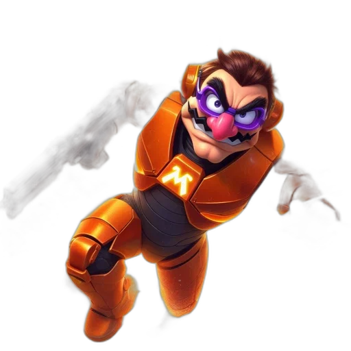 robot, mask, staff, weapon transparent PNG cut-out