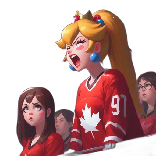 crown, face, concept art, cartoon transparent PNG cut-out