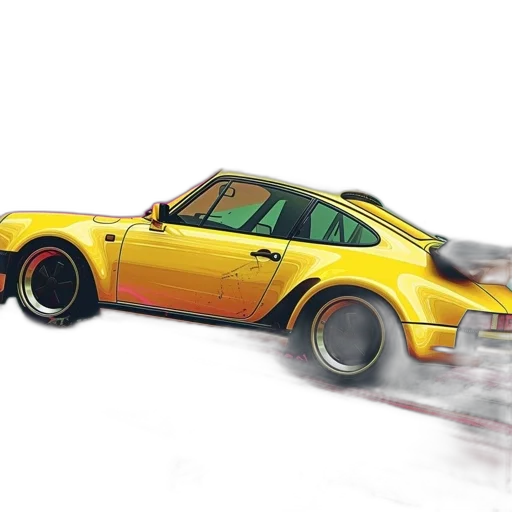 car, weapon, 3d render, concept art transparent PNG cut-out