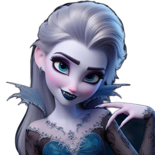 face, concept art, fantasy art, cartoon transparent PNG cut-out