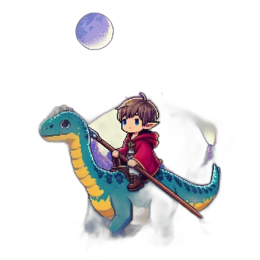 dragon, staff, creature, sword transparent PNG cut-out