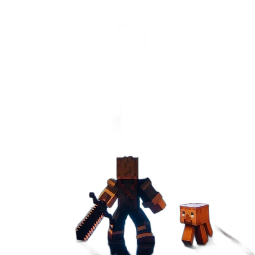robot, weapon, creature, staff transparent PNG cut-out