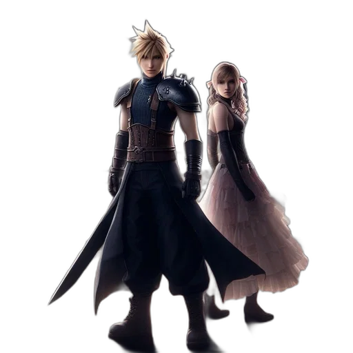 dress, concept art, 3d render, fantasy art transparent PNG cut-out