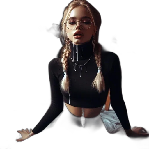 dress, jacket, mask, face transparent PNG cut-out