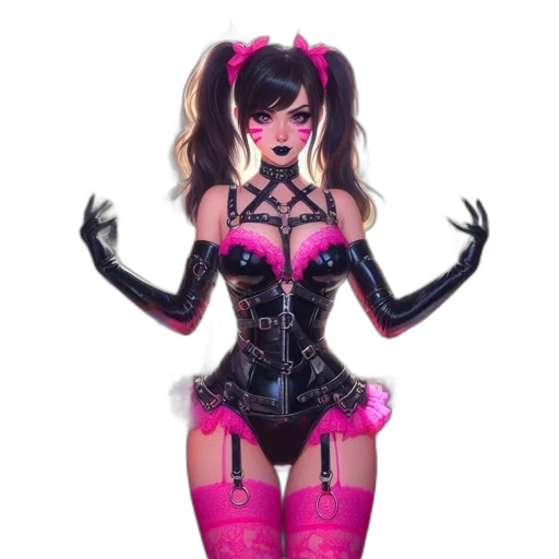 mask, concept art, 3d render, cyberpunk transparent PNG cut-out