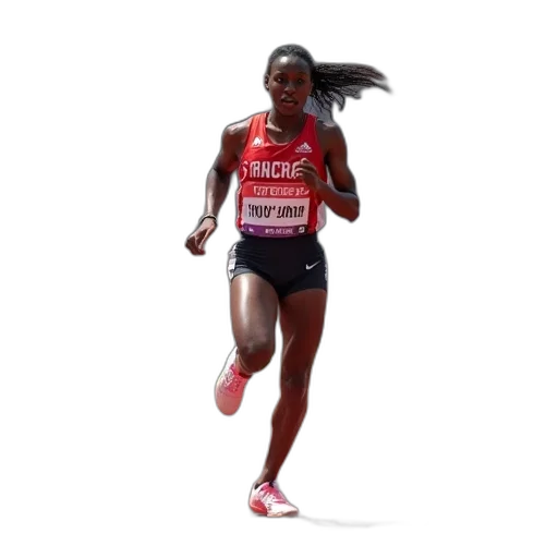 photorealistic, person, winning, olympic transparent PNG cut-out