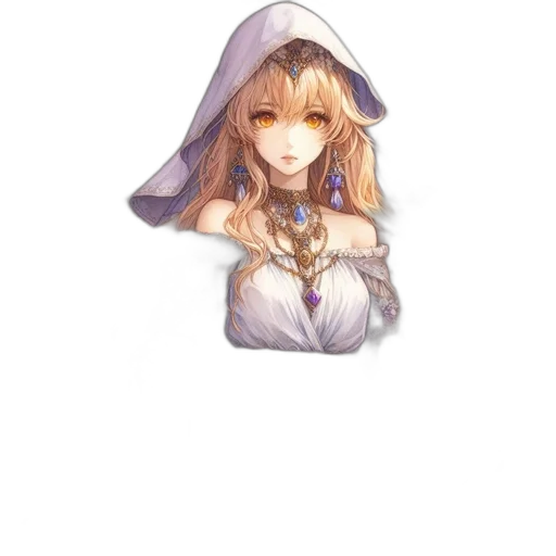 dress, face, jewelry, mask transparent PNG cut-out