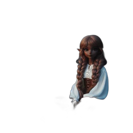 dress, hair, crown, face transparent PNG cut-out