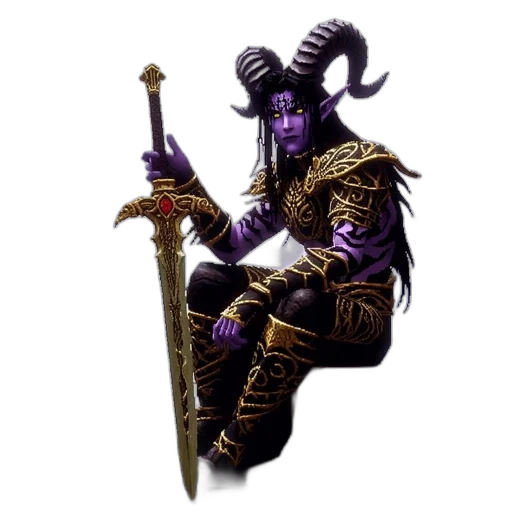 dragon, staff, sword, weapon transparent PNG cut-out
