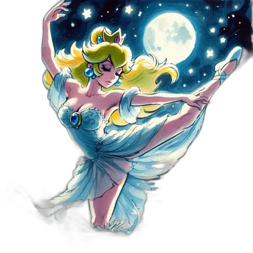 dress, staff, concept art, fantasy art transparent PNG cut-out