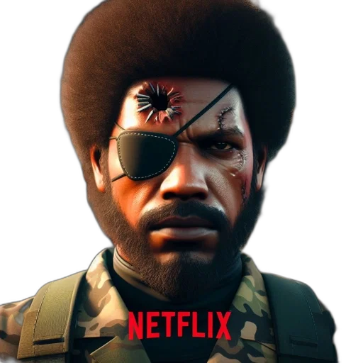 face, hat, weapon, jacket transparent PNG cut-out