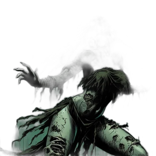 creature, mask, comic book art, concept art transparent PNG cut-out