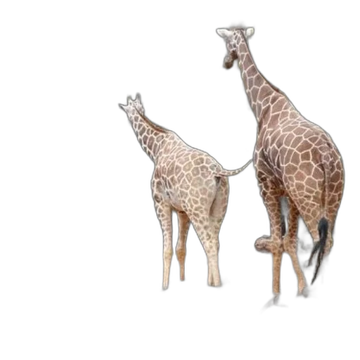animal, 3d render, concept art, photorealistic transparent PNG cut-out