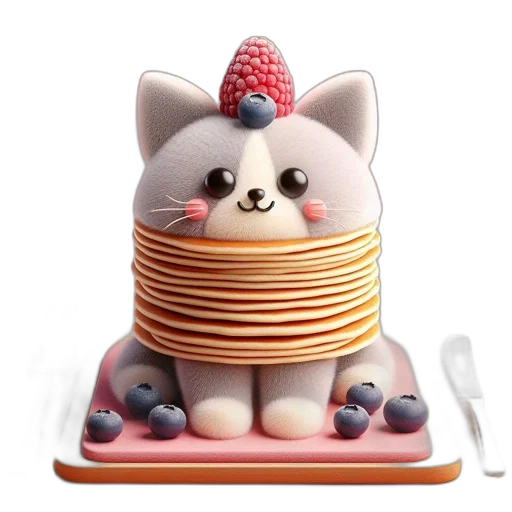 food, animal, 3d render, concept art transparent PNG cut-out
