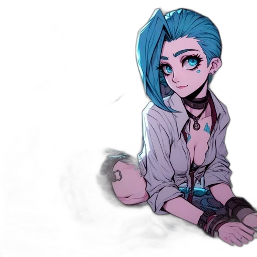 staff, robot, jacket, weapon transparent PNG cut-out