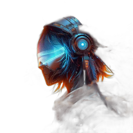 mask, robot, face, hat transparent PNG cut-out