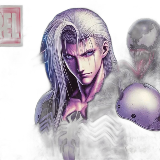 mask, comic book art, concept art, fantasy art transparent PNG cut-out