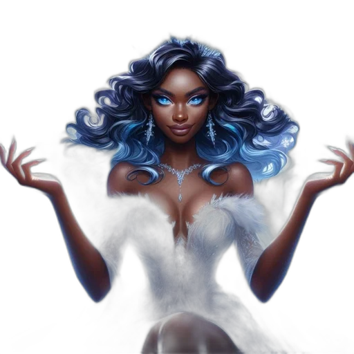 fantasy art, concept art, comic book art, photorealistic transparent PNG cut-out