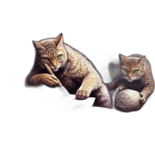 animal, jewelry, photorealistic, pixel art transparent PNG cut-out