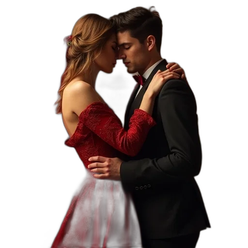 dress, fire, red, passion transparent PNG cut-out