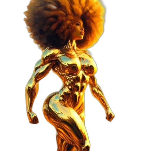hair, dress, robot, jewelry transparent PNG cut-out