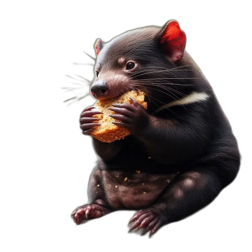 animal, food, creature, photorealistic transparent PNG cut-out