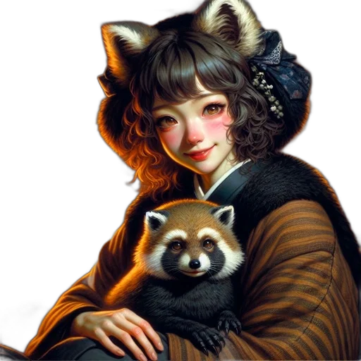 animal, staff, creature, face transparent PNG cut-out