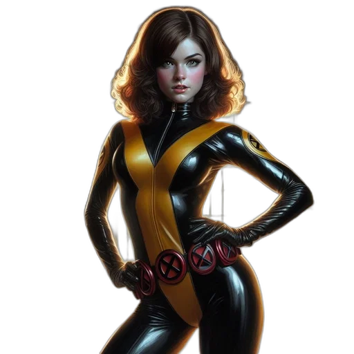 comic book art, concept art, fantasy art, 3d render transparent PNG cut-out