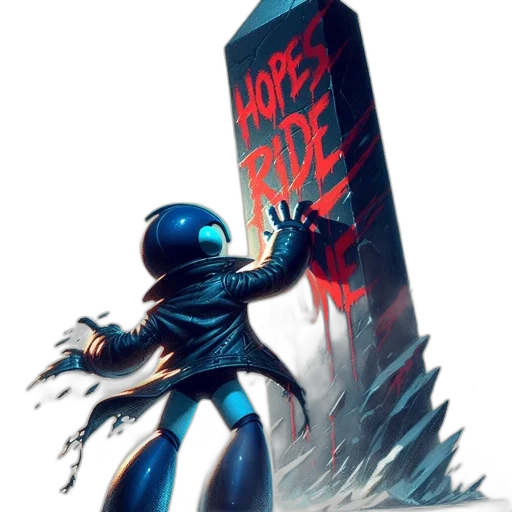 robot, weapon, concept art, comic book art transparent PNG cut-out