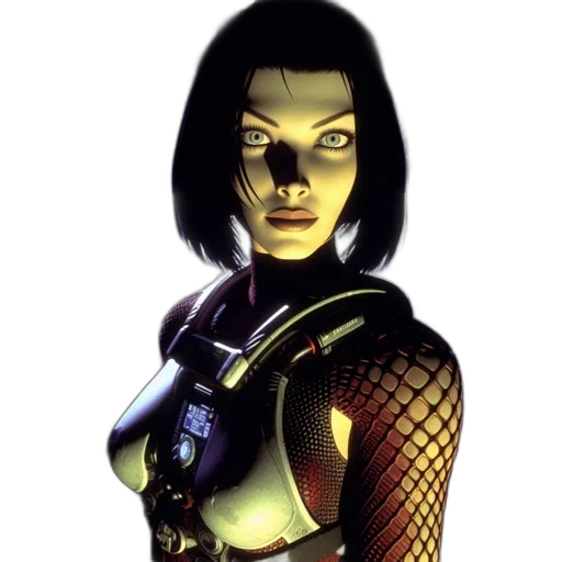 robot, comic book art, concept art, 3d render transparent PNG cut-out
