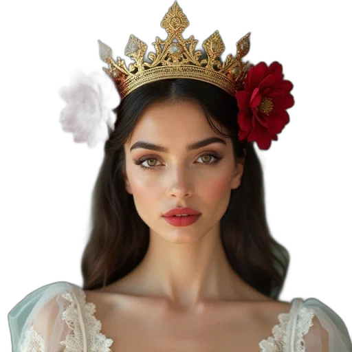 crown, jewelry, face, mask transparent PNG cut-out