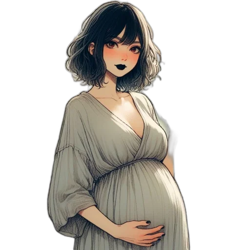 dress, concept art, pixel art, watercolor transparent PNG cut-out