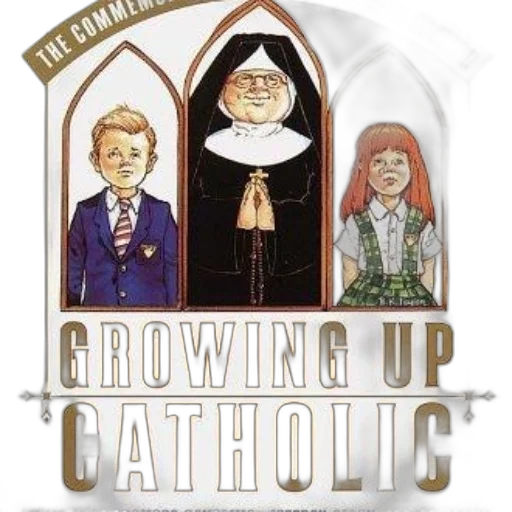 cover, growing, catholic, features transparent PNG cut-out