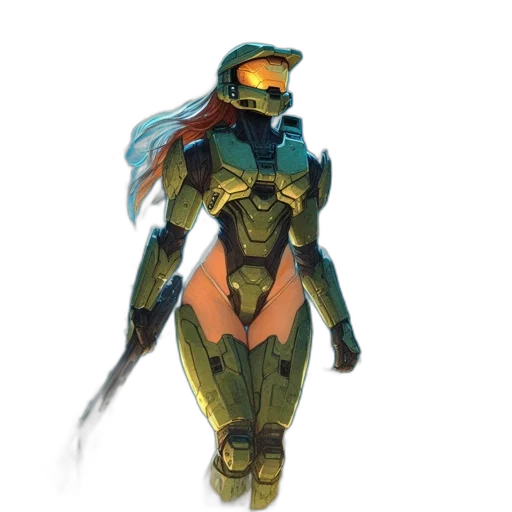 robot, weapon, concept art, fantasy art transparent PNG cut-out