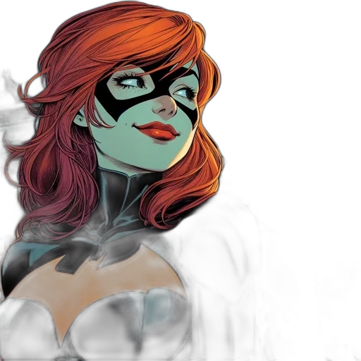 mask, comic book art, concept art, fantasy art transparent PNG cut-out