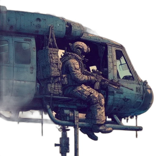 weapon, staff, robot, car transparent PNG cut-out